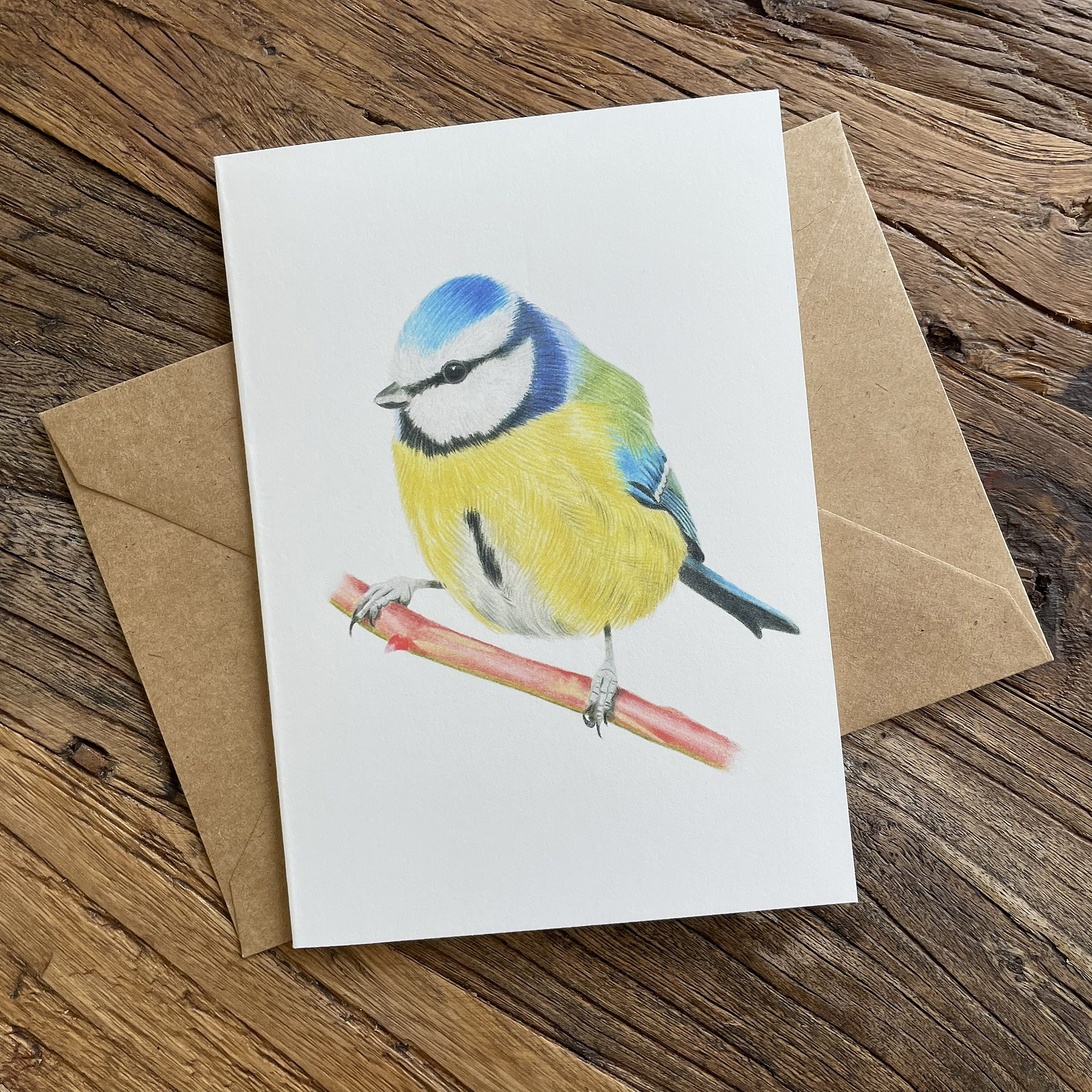 Wenskaart Pimpelmees