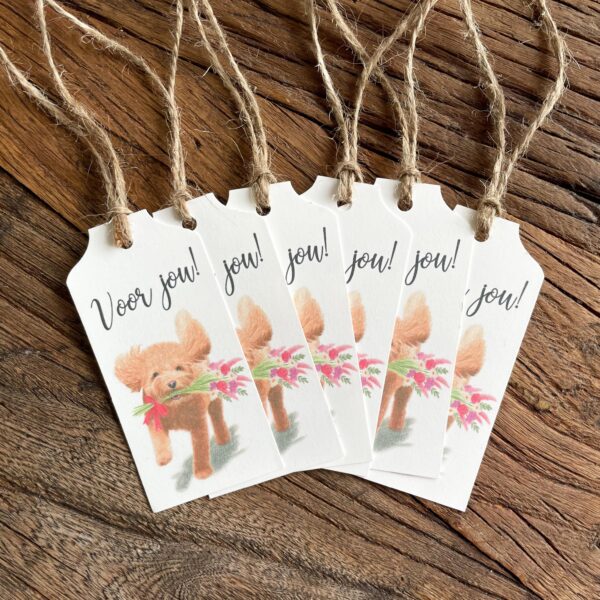 Cadeaulabels ''Voor jou!''