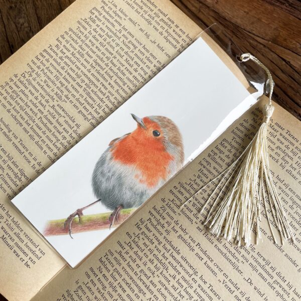 Boekenlegger Roodborstje