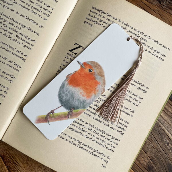 Boekenlegger Roodborstje