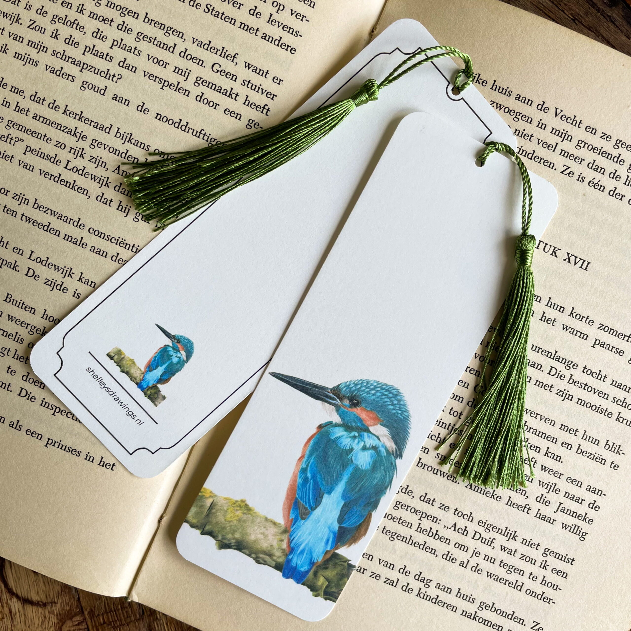 Boekenlegger ijsvogel - Afbeelding 2